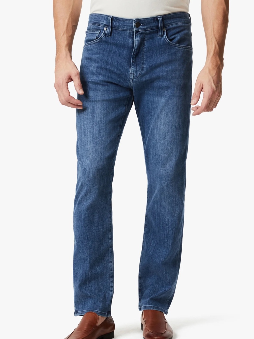 38x32 34 Heritage Charisma Relaxed Straight Jeans in Mid Urban Wash